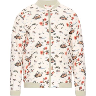 Mo Jacke Männer cremeweiß mehrfarbig Cremefarben M Mo Jacke Männer cremeweiß mehrfarbig Cremefarben M