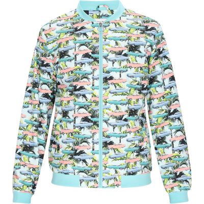 Mo Jacke Männer hellblau mehrfarbig Hellblau M Mo Jacke Männer hellblau mehrfarbig Hellblau M