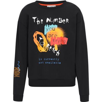Mo Sweatshirt Männer Schwarz Schwarz M Mo Sweatshirt Männer Schwarz Schwarz M