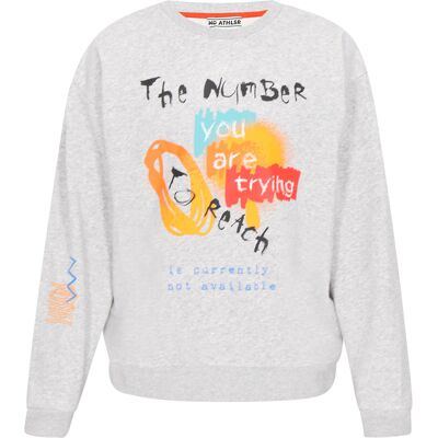 Mo Sweatshirt Männer Graumelange Grau 2XL Mo Sweatshirt Männer Graumelange Grau 2XL