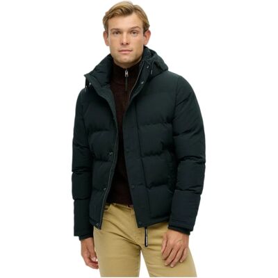Superdry Herren-Steppjacke Everest Blau XL Superdry Herren-Steppjacke Everest Blau XL