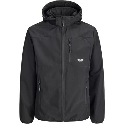 Jack & Jones Jas Sommer Theo Softshell-Jacke Schwarz Schwarz S Jack & Jones Jas Sommer Theo Softshell-Jacke Schwarz Schwarz S