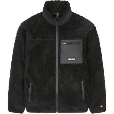 Ellesse - "Este" Fleecejacke für Herren, Durchgehender Reißverschluss (Schwarz) Schwarz M Ellesse - "Este" Fleecejacke für Herren, Durchgehender Reißverschluss (Schwarz) Schwarz M