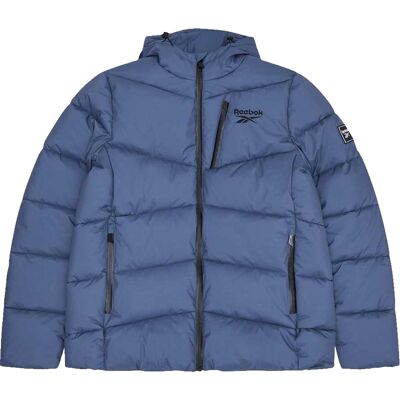 Reebok - Steppjacke für Herren, Stretch (Graublau) Blau M Reebok - Steppjacke für Herren, Stretch (Graublau) Blau M