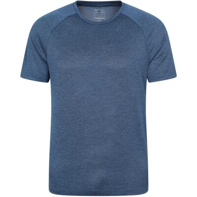 Mountain Warehouse - "Pulse" T-Shirt für Herren, IsoCool, kurzärmlig (Dunkelblau) Blau XS Mountain Warehouse - "Pulse" T-Shirt für Herren, IsoCool, kurzärmlig (Dunkelblau) Blau XS