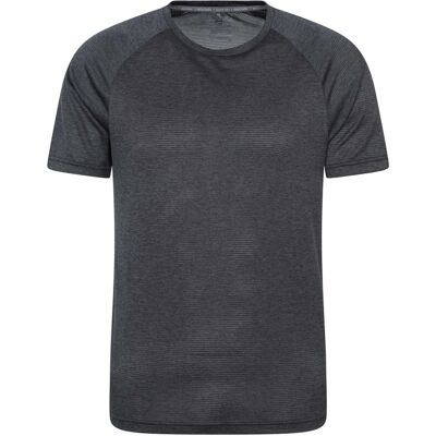 Mountain Warehouse - "Pulse" T-Shirt für Herren, IsoCool, kurzärmlig (Dunkelgrau) Grau XS Mountain Warehouse - "Pulse" T-Shirt für Herren, IsoCool, kurzärmlig (Dunkelgrau) Grau XS