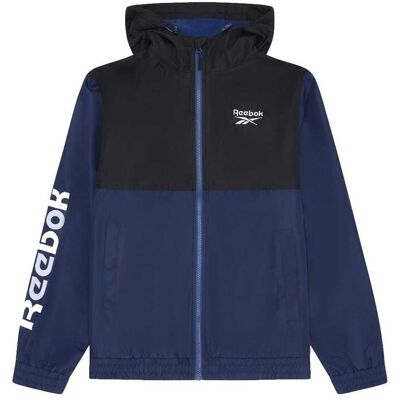 Reebok - "RB1539" Windjacke für Herren (Batik Blau) Dunkelblau S Reebok - "RB1539" Windjacke für Herren (Batik Blau) Dunkelblau S