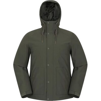 Mountain Warehouse - "Oak" Jacke, wasserfest für Herren (Khakigrün) Khaki XS Mountain Warehouse - "Oak" Jacke, wasserfest für Herren (Khakigrün) Khaki XS
