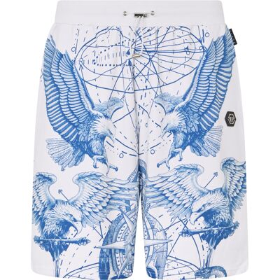 Philipp Plein Fleece Shorts Tattoo Tattoo Creme S Philipp Plein Fleece Shorts Tattoo Tattoo Creme S