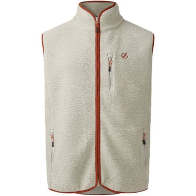Dare 2B - "Camber" Weste für Herren, Fleece (Klosterstein) Beige L Dare 2B - "Camber" Weste für Herren, Fleece (Klosterstein) Beige L