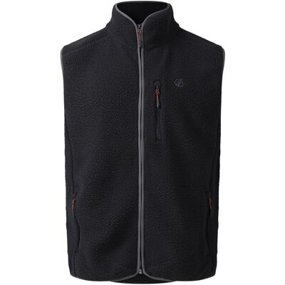 Dare 2B - "Camber" Weste für Herren, Fleece (Schwarz) Schwarz L Dare 2B - "Camber" Weste für Herren, Fleece (Schwarz) Schwarz L