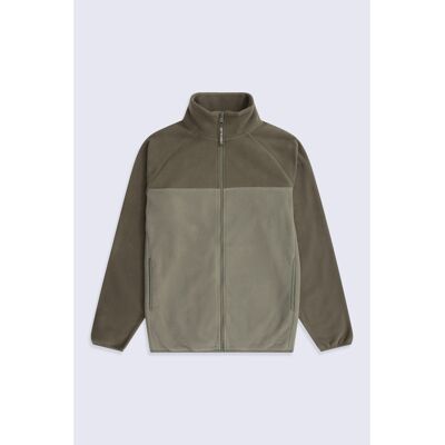 Mountain Warehouse - "Stockholm" Fleecejacke Durchgehender Reißverschluss für Herren (Helles Khaki) Khaki L Mountain Warehouse - "Stockholm" Fleecejacke Durchgehender Reißverschluss für Herren (Helles Khaki) Khaki L