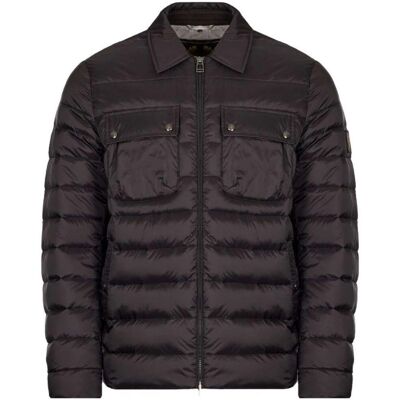 Belstaff Tour Schwarze Daunenjacke Hellgrau 2XS Belstaff Tour Schwarze Daunenjacke Hellgrau 2XS