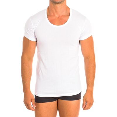 Q En Herren Kurzarm Baumwollunterhemd Q1002 Weiß L Q En Herren Kurzarm Baumwollunterhemd Q1002 Weiß L