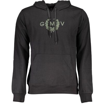 Gianmarco Venturi Nero Baumwolle Herren Sweatshirt Schwarz L Gianmarco Venturi Nero Baumwolle Herren Sweatshirt Schwarz L