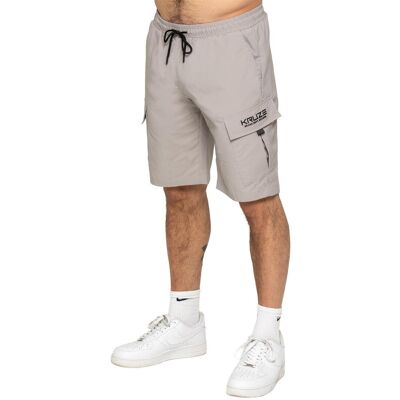 Kruze By Enzo Kruze Herren Utility Cargo Shorts Beige S Kruze By Enzo Kruze Herren Utility Cargo Shorts Beige S
