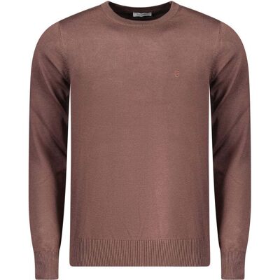 Coveri Moving Marrone Viskose Herrenpullover Braun M Coveri Moving Marrone Viskose Herrenpullover Braun M