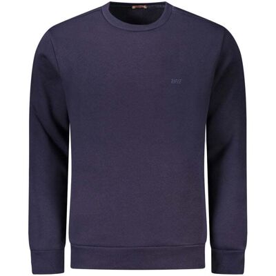 Rifle Blaue Baumwollpullover für Herren Blau XL Rifle Blaue Baumwollpullover für Herren Blau XL