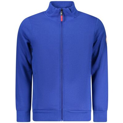 NORWAY 1963 Norwegen 1963 Blauer Baumwoll-Herrenpullover Blau 2XL NORWAY 1963 Norwegen 1963 Blauer Baumwoll-Herrenpullover Blau 2XL