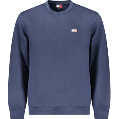 Tommy Hilfiger Blaues Baumwoll-Herren-Sweatshirt Blau 2XL Tommy Hilfiger Blaues Baumwoll-Herren-Sweatshirt Blau 2XL