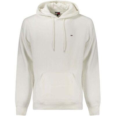 Tommy Hilfiger Bianco Baumwolle Herren Hoodie Sweatshirt Weiß XL Tommy Hilfiger Bianco Baumwolle Herren Hoodie Sweatshirt Weiß XL