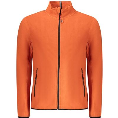 NORWAY 1963 Norwegen 1963 Arancione Polyester Herren Sweatshirt Orange S NORWAY 1963 Norwegen 1963 Arancione Polyester Herren Sweatshirt Orange S