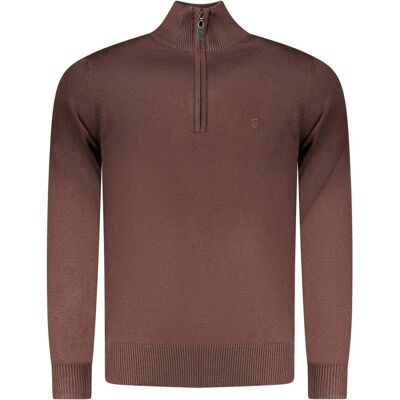 Coveri Moving Marrone Viskose Herrenpullover Braun L Coveri Moving Marrone Viskose Herrenpullover Braun L