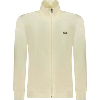 Rifle Bianco Baumwoll-Herrenpullover Weiß 2XL Rifle Bianco Baumwoll-Herrenpullover Weiß 2XL
