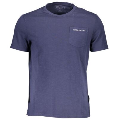 Guess Jeans Blaues Hemd aus Bio-Baumwolle für Herren Blau S Guess Jeans Blaues Hemd aus Bio-Baumwolle für Herren Blau S