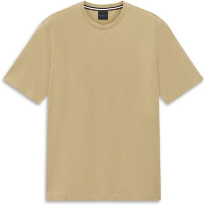 Bugatti Herren T-Shirt aus Baumwolle Modern Fit Rundhals Olive L Bugatti Herren T-Shirt aus Baumwolle Modern Fit Rundhals Olive L