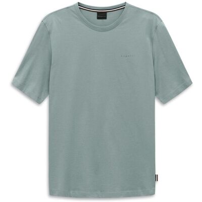 Bugatti Herren T-Shirt aus Baumwolle Modern Fit Rundhals Grün S Bugatti Herren T-Shirt aus Baumwolle Modern Fit Rundhals Grün S