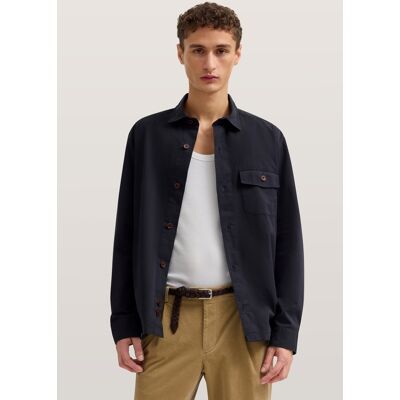 Bugatti Herren Hemd im Overshirt-Style Marine S Bugatti Herren Hemd im Overshirt-Style Marine S