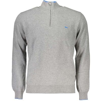 Harmont & Blaine Grigio Viskose Herrenpullover Grau 2XL Harmont & Blaine Grigio Viskose Herrenpullover Grau 2XL