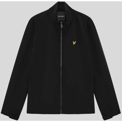 Lyle & Scott Mesh-Rücken Softshell-Jacke Schwarz XL Lyle & Scott Mesh-Rücken Softshell-Jacke Schwarz XL