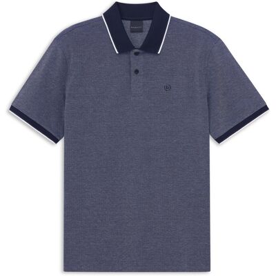 Bugatti Herren Poloshirt Modern Fit mit dezenter Stickerei Marine XL Bugatti Herren Poloshirt Modern Fit mit dezenter Stickerei Marine XL
