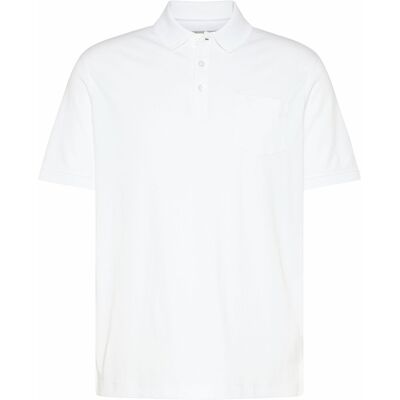 Bugatti Herren Poloshirt Modern Fit aus einem Baumwollmix Weiß S Bugatti Herren Poloshirt Modern Fit aus einem Baumwollmix Weiß S