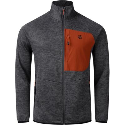 Dare 2B - "Torrek II" Fleecejacke für Herren (Magnet (Farbe)/Arabische Gewürze) Grau/Orange XL Dare 2B - "Torrek II" Fleecejacke für Herren (Magnet (Farbe)/Arabische Gewürze) Grau/Orange XL