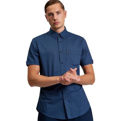 Ben Sherman - Hemd für Herren (Abenddämmerung Denimblau) Blau S Ben Sherman - Hemd für Herren (Abenddämmerung Denimblau) Blau S
