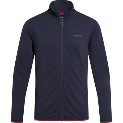 Craghoppers - "Copthorne" Fleecejacke für Herren, Durchgehender Reißverschluss, Nosilife, Emblem (Marineblau) Blau M Craghoppers - "Copthorne" Fleecejacke für Herren, Durchgehender Reißverschluss, Nosilife, Emblem (Marineblau) Blau M