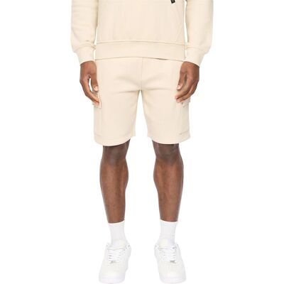 Crosshatch - "Bardon" Cargo-Shorts für Herren (Helles Steingrau) Khaki L Crosshatch - "Bardon" Cargo-Shorts für Herren (Helles Steingrau) Khaki L
