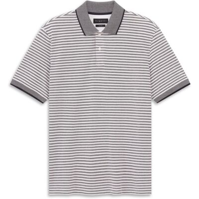 Bugatti Herren Poloshirt Modern Fit aus einem Baumwoll-Mix Marine L Bugatti Herren Poloshirt Modern Fit aus einem Baumwoll-Mix Marine L