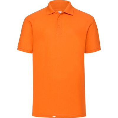 Fruit of the Loom - "65/35" Poloshirt für Herren (Orange) Orange XL Fruit of the Loom - "65/35" Poloshirt für Herren (Orange) Orange XL
