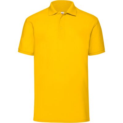 Fruit of the Loom - "65/35" Poloshirt für Herren (Sonnenblume) Gelb 2XL Fruit of the Loom - "65/35" Poloshirt für Herren (Sonnenblume) Gelb 2XL