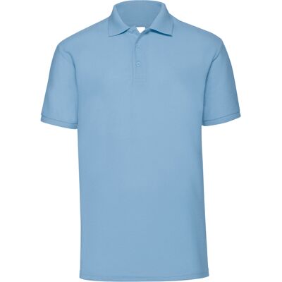 Fruit of the Loom - "65/35" Poloshirt für Herren (Himmelblau) Blau XL Fruit of the Loom - "65/35" Poloshirt für Herren (Himmelblau) Blau XL