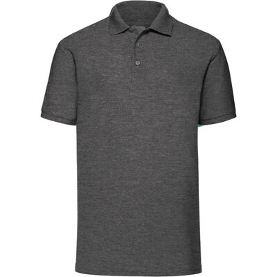 Fruit of the Loom - "65/35" Poloshirt für Herren (Dunkles Grau) Dunkelgrau 2XL Fruit of the Loom - "65/35" Poloshirt für Herren (Dunkles Grau) Dunkelgrau 2XL