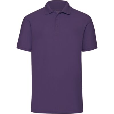 Fruit of the Loom - "65/35" Poloshirt für Herren (Violett) Lila L Fruit of the Loom - "65/35" Poloshirt für Herren (Violett) Lila L