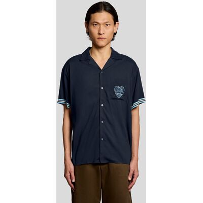 Lyle & Scott Kurzarm-Wäsche-Logo-Shirt Dunkles Marineblau L Lyle & Scott Kurzarm-Wäsche-Logo-Shirt Dunkles Marineblau L