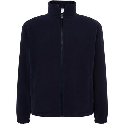 JHK - Fleecejacke Durchgehender Reißverschluss für Herren (Marineblau) Marine L JHK - Fleecejacke Durchgehender Reißverschluss für Herren (Marineblau) Marine L