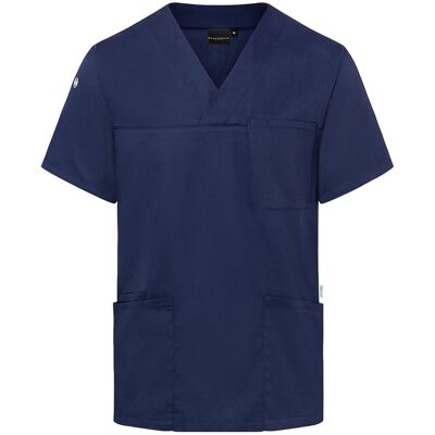 Karlowsky - "Essential" Arbeitsschürze Zum Anschlüpfen für Herren kurzärmlig (Marineblau) Marine S Karlowsky - "Essential" Arbeitsschürze Zum Anschlüpfen für Herren kurzärmlig (Marineblau) Marine S
