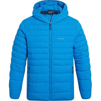 Craghoppers - "Compresslite IX" Steppjacke für Herren, mit Kapuze (Himmelsblau) Himmelblau M Craghoppers - "Compresslite IX" Steppjacke für Herren, mit Kapuze (Himmelsblau) Himmelblau M